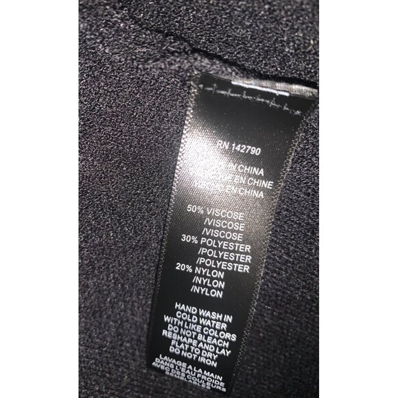 NWT MAX SPORT WOMEN'S CARDIGAN MEDIUM LONG KNIT fur accents pockets - Picture 7 of 7